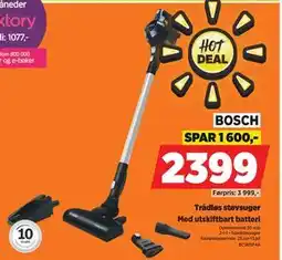 POWER Trådløs støvsuger, NOK 2399 tilbud