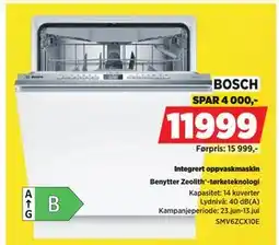 POWER Integrert oppvaskmaskin, NOK 11999 tilbud