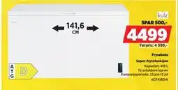 POWER Fryseboks, NOK 4499 tilbud