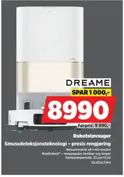 POWER Robotstøvsuger, NOK 8990 tilbud