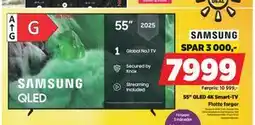 POWER 55 QLED 4K Smart-TV, NOK 7999 tilbud