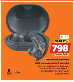 POWER True Wireless ørepropper, NOK 798 tilbud