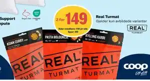 Coop Extra Real Turmat, NOK 119 tilbud