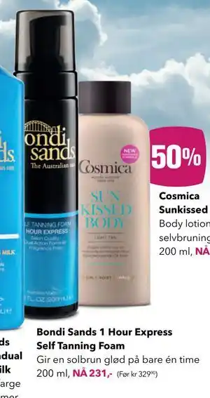 Apotek 1 Bondi Sands 1 Hour Express Self Tanning Foam, NOK 231 tilbud