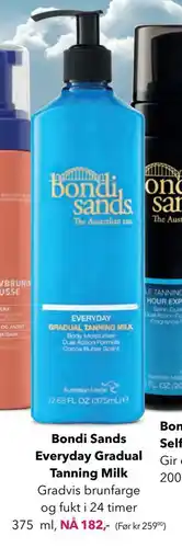 Apotek 1 Bondi Sands Everyday Gradual Tanning Milk, NOK 182 tilbud