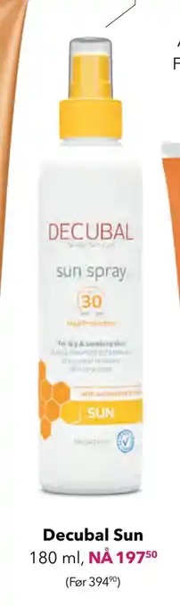 Apotek 1 Decubal Sun, NOK 197.5 tilbud