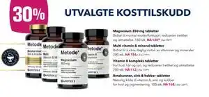 Apotek 1 Betakaroten, sink & kobber tabletter, NOK 168 tilbud