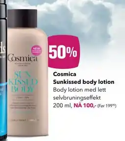Apotek 1 Cosmica Sunkissed body lotion, NOK 100 tilbud