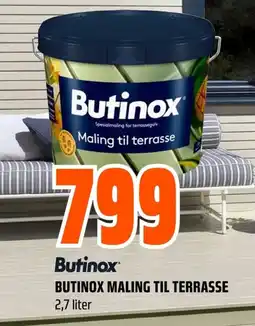 Coop Obs Butinox BUTINOX MALING TIL TERRASSE tilbud