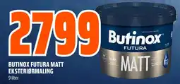 Coop Obs BUTINOX FUTURA MATT EKSTERIØRMALING tilbud