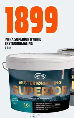 Coop Obs INFRA SUPERIOR HYBRID EKSTERIØRMALING tilbud