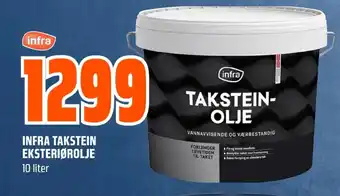 Coop Obs Infra takstein eksteriørolje tilbud
