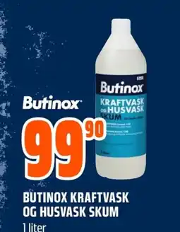 Coop Obs BUTINOX KRAFTVASK OG HUSVASK SKUM 1 liter tilbud