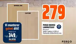 Coop Obs PERGO ODENSE LAMINATGULV tilbud