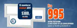 Coop Obs NATRE FASTKARM 2-LAGS GLASS (U 1,6) GARASJEVINDU tilbud