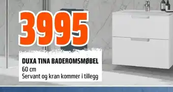 Coop Obs DUXA TINA BADEROMSMØBEL tilbud
