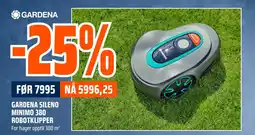 Coop Obs Gardena sileno minimo 380 robotklipper tilbud