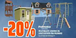Coop Obs PÅ UTVALGTE LEKEHUS OG LEKESTATIVER FRA PALMAKO Se utvalget på obsbygg.no tilbud