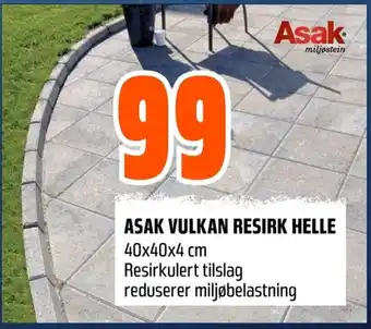 Coop Obs ASAK VULKAN RESIRK HELLE tilbud