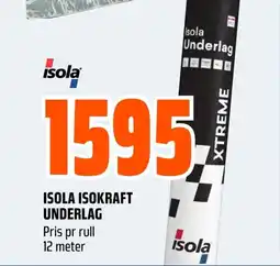 Coop Obs ISOLA ISOKRAFT UNDERLAG tilbud