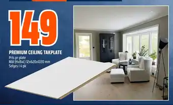 Coop Obs PREMIUM CEILING TAKPLATE tilbud