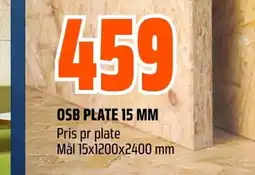 Coop Obs OSB PLATE 15 MM tilbud