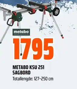Coop Obs METABO KSU 251 SAGBORD tilbud