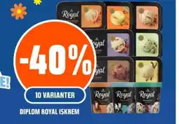 Coop Obs DIPLOM ROYAL ISKREM tilbud