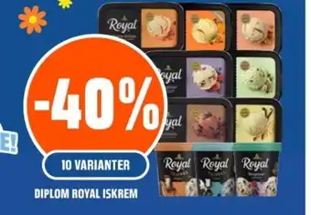 Coop Obs DIPLOM ROYAL ISKREM tilbud