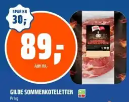 Coop Obs GILDE SOMMERKOTELETTER tilbud