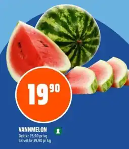 Coop Obs VANNMELON tilbud