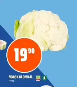 Coop Obs NORSK BLOMKÅL tilbud