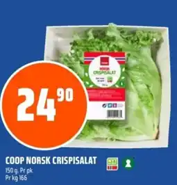 Coop Obs COOP NORSK CRISPISALAT tilbud