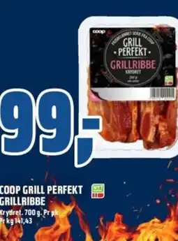 Coop Obs COOP GRILL PERFEKT GRILLRIBBE tilbud