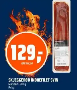 Coop Obs SKJEGGERØD INDREFILET SVIN tilbud