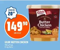 Coop Obs GILDE BUTTER CHICKEN tilbud