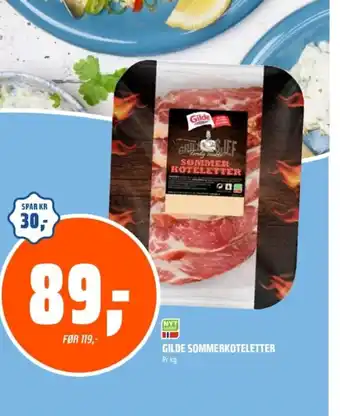 Coop Obs GILDE SOMMERKOTELETTER tilbud