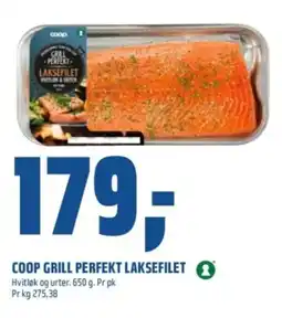 Coop Obs COOP GRILL PERFEKT LAKSEFILET tilbud