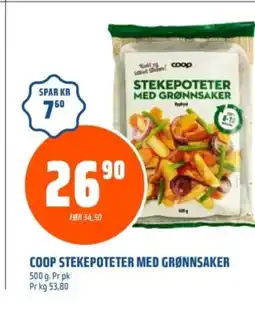 Coop Obs COOP STEKEPOTETER MED GRØNNSAKER tilbud