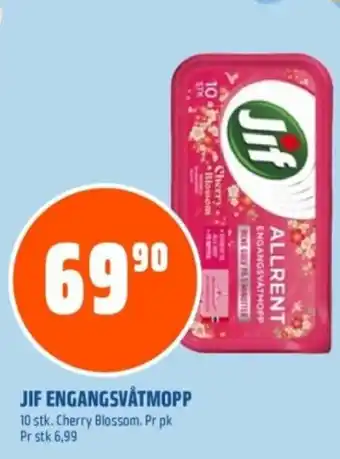 Coop Obs JIF ENGANGSVÅTMOPP tilbud