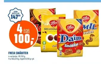 Coop Obs FREIA SMÅBITER tilbud