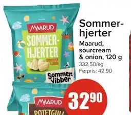Spar Sommerhjerter, NOK 32.9 tilbud