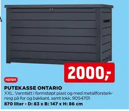 jem & fix PUTEKASSE ONTARIO tilbud