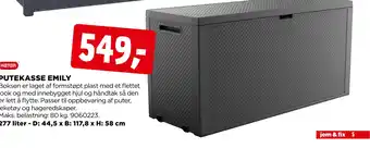 jem & fix PUTEKASSE EMILY tilbud