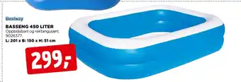 jem & fix Bestway BASSENG 450 LITER tilbud