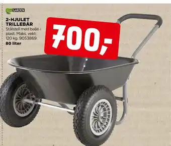 jem & fix GARDEN 2-HJULET TRILLEBÅR tilbud