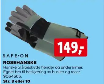jem & fix SAFE ON ROSEHANSKE tilbud
