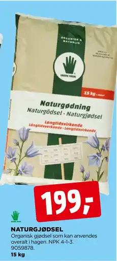 jem & fix NATURGJØDSEL tilbud