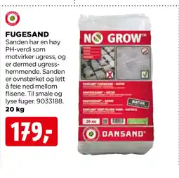 jem & fix FUGESAND tilbud