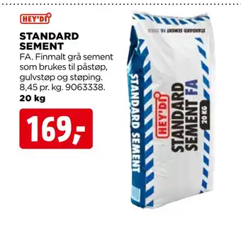 jem & fix STANDARD SEMENT tilbud